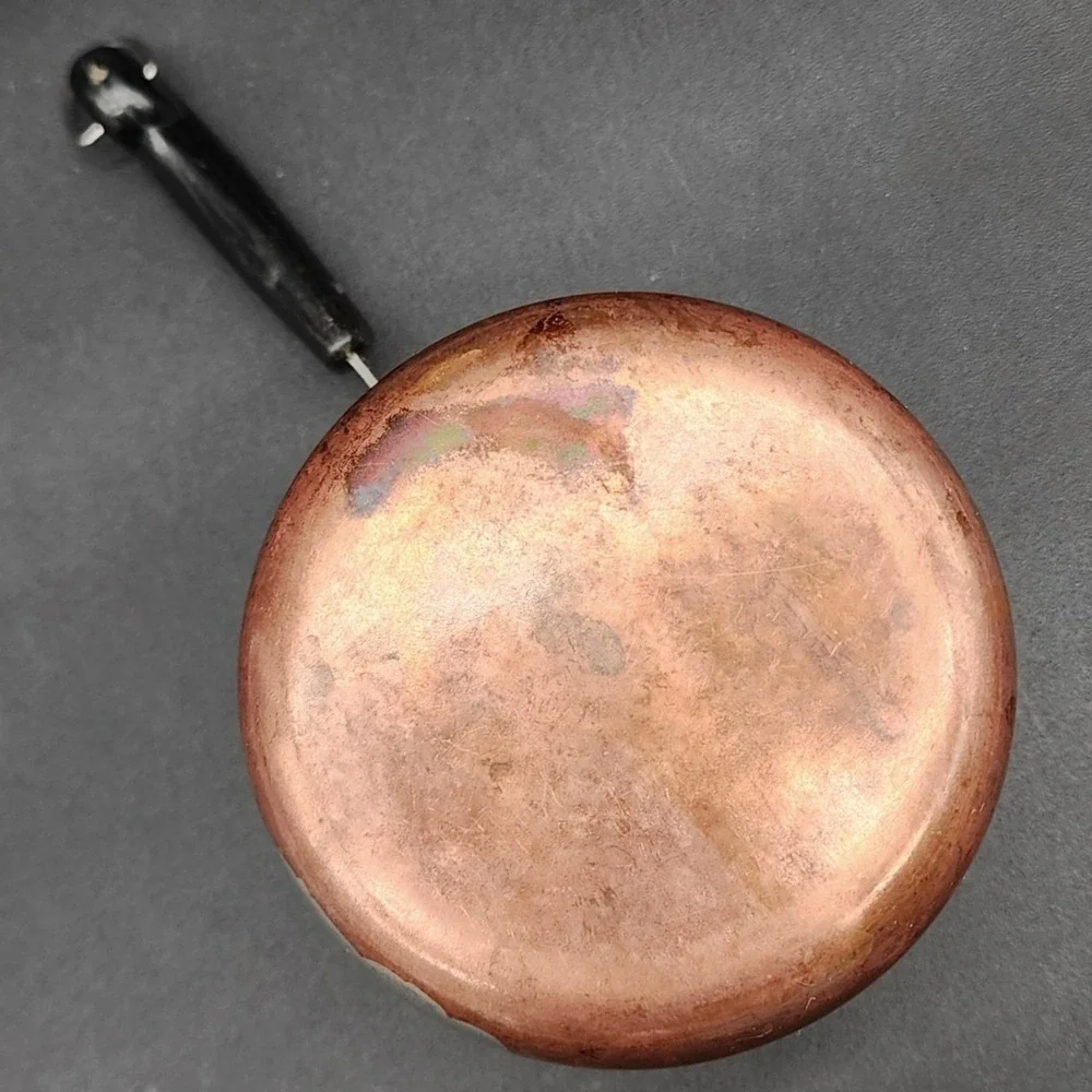 Revere Ware 1 Cup Silver Copper Bottom Mini Measuring Pot Vintage Kitchen Decor